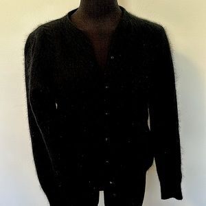 Vintage angora, lambs wool sweater